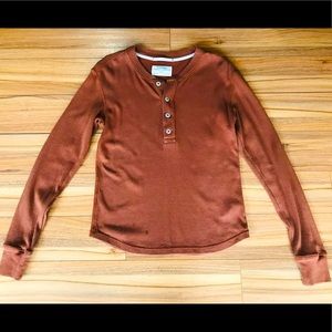Women’s REI rust colored medium Henley